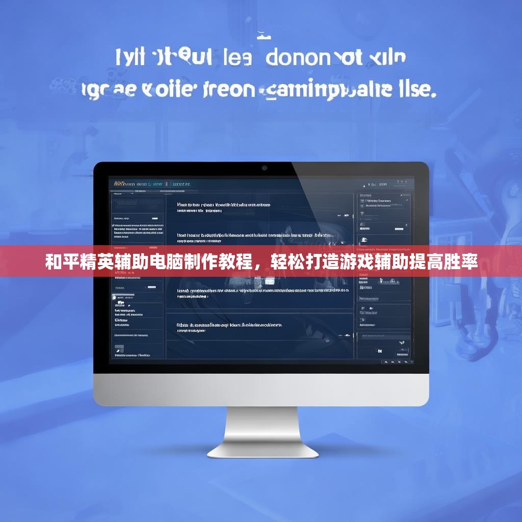 详细阅读:和平精英辅助电脑制作教程,轻松打造游戏辅助提高胜率 和平精英辅助电脑制作教程,轻松打造游戏辅助提高胜率