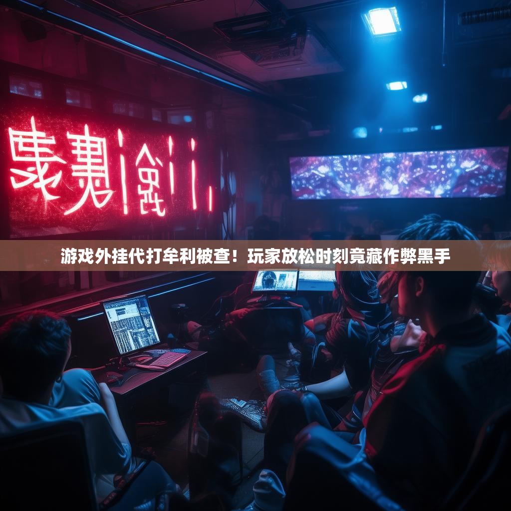 游戏外挂代打牟利被查！玩家放松时刻竟藏作弊黑手