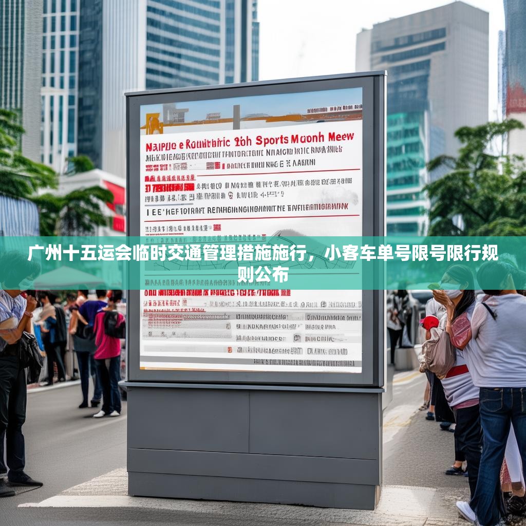 广州十五运会临时交通管理措施施行，小客车单号限号限行规则公布