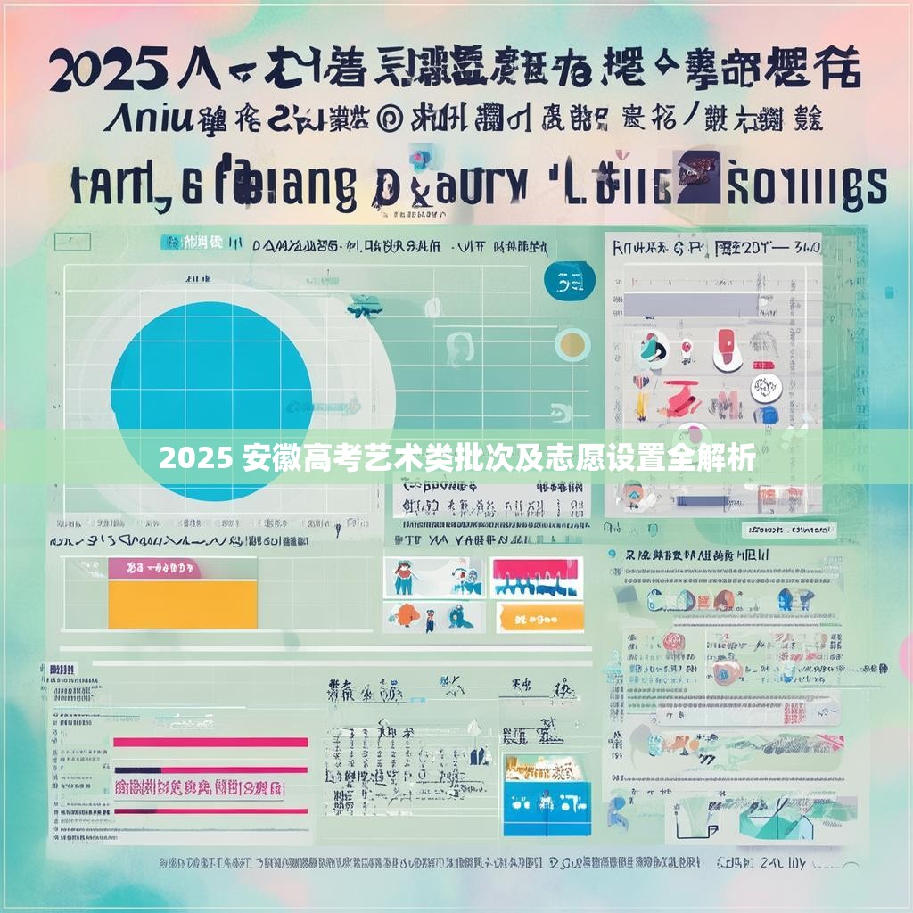 2025 安徽高考艺术类批次及志愿设置全解析