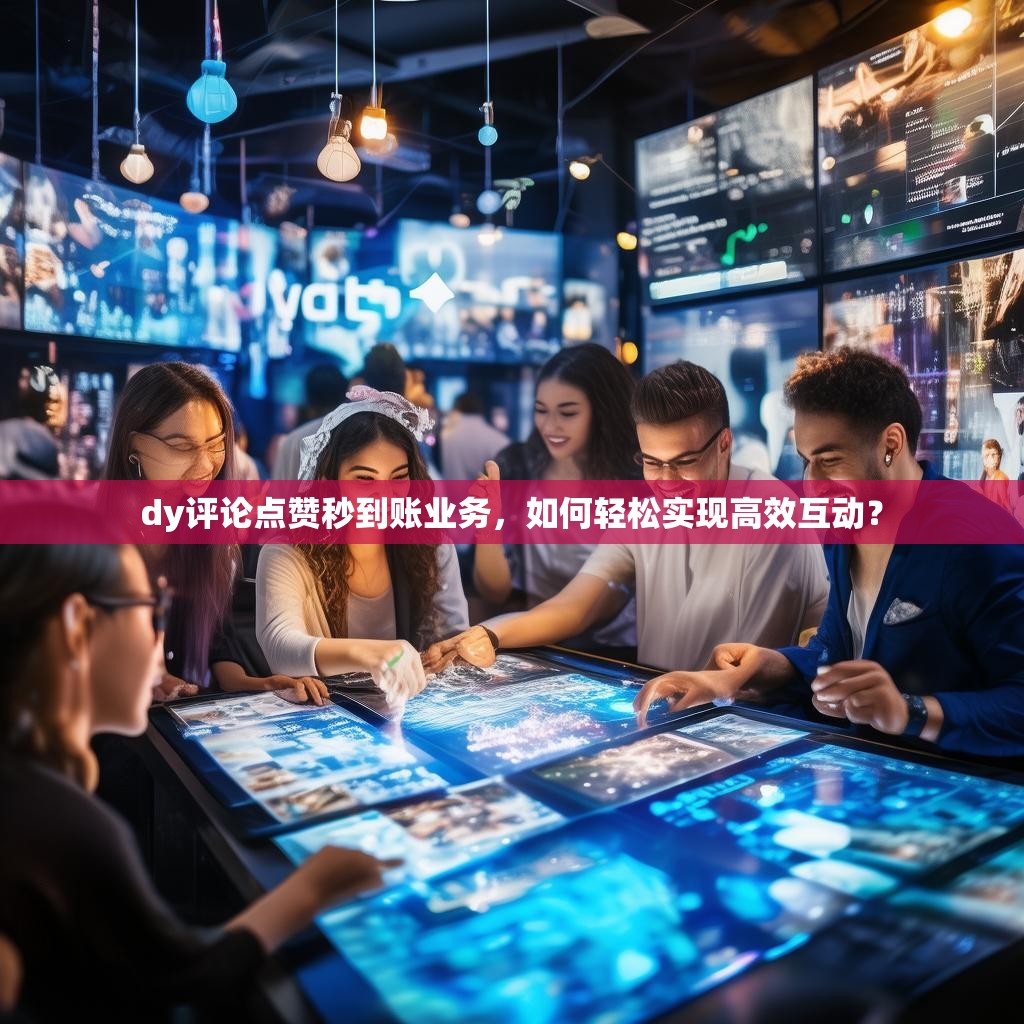 dy评论点赞秒到账业务，如何轻松实现高效互动？