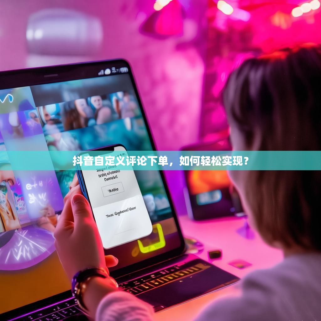 <strong><mark>抖音自定义评论下单</mark></strong>，如何轻松实现？