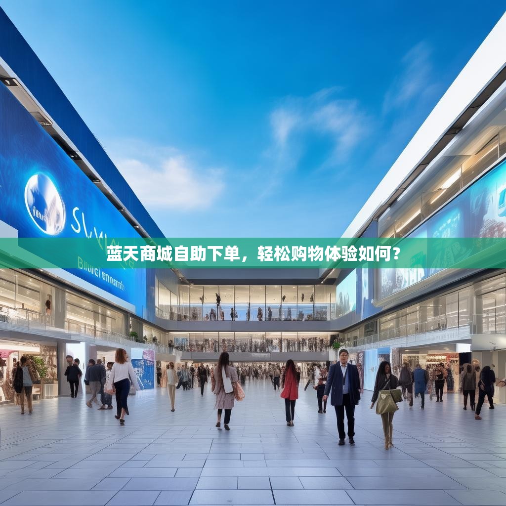 蓝天商城自助下单，轻松购物体验如何？