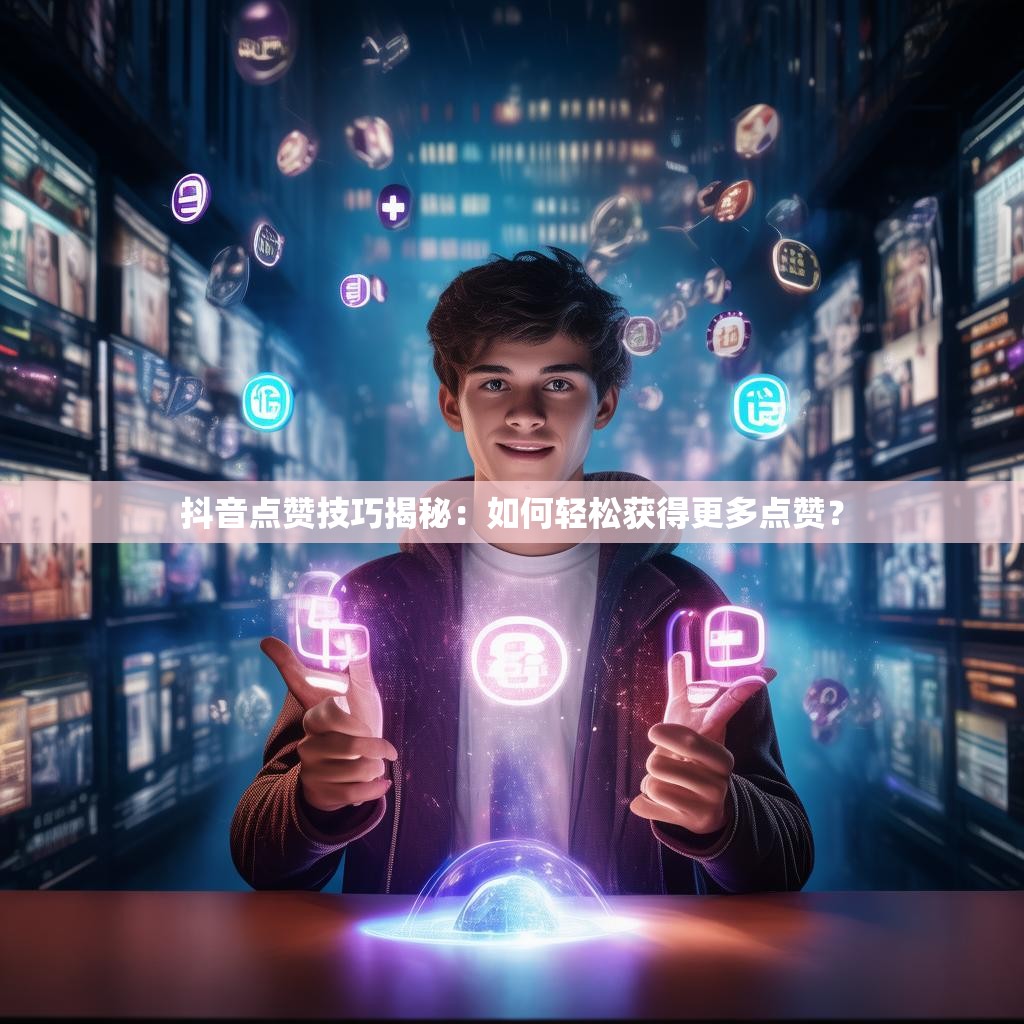 抖音点赞技巧揭秘：如何轻松获得更多点赞？
