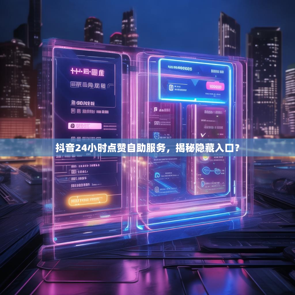 抖音24小时点赞自助服务，揭秘隐藏入口？