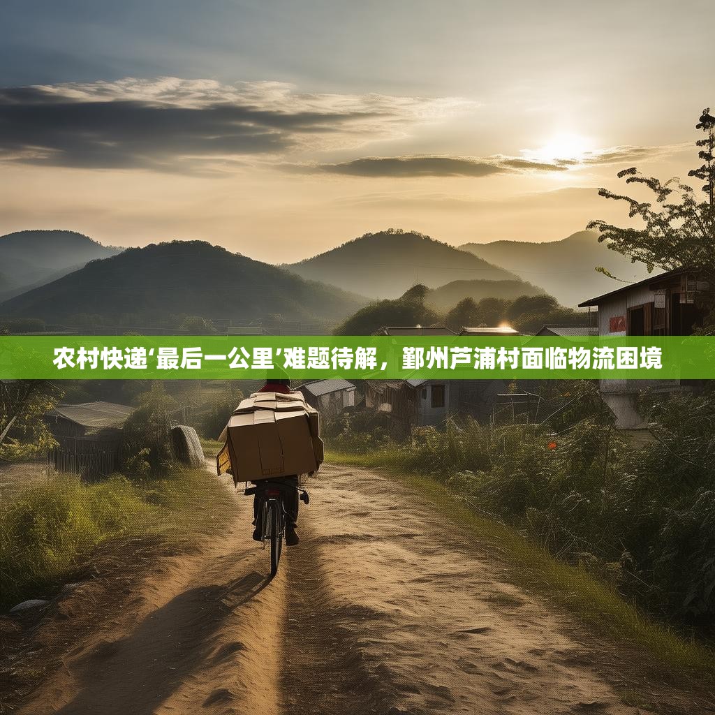 农村快递‘最后一公里’难题待解，鄞州芦浦村面临物流困境