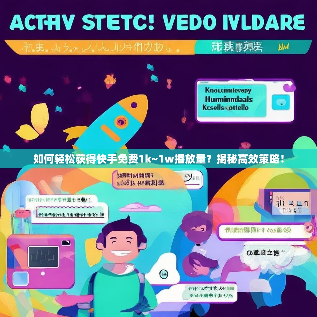 如何轻松获得快手免费1k~1w播放量？揭秘高效策略！
