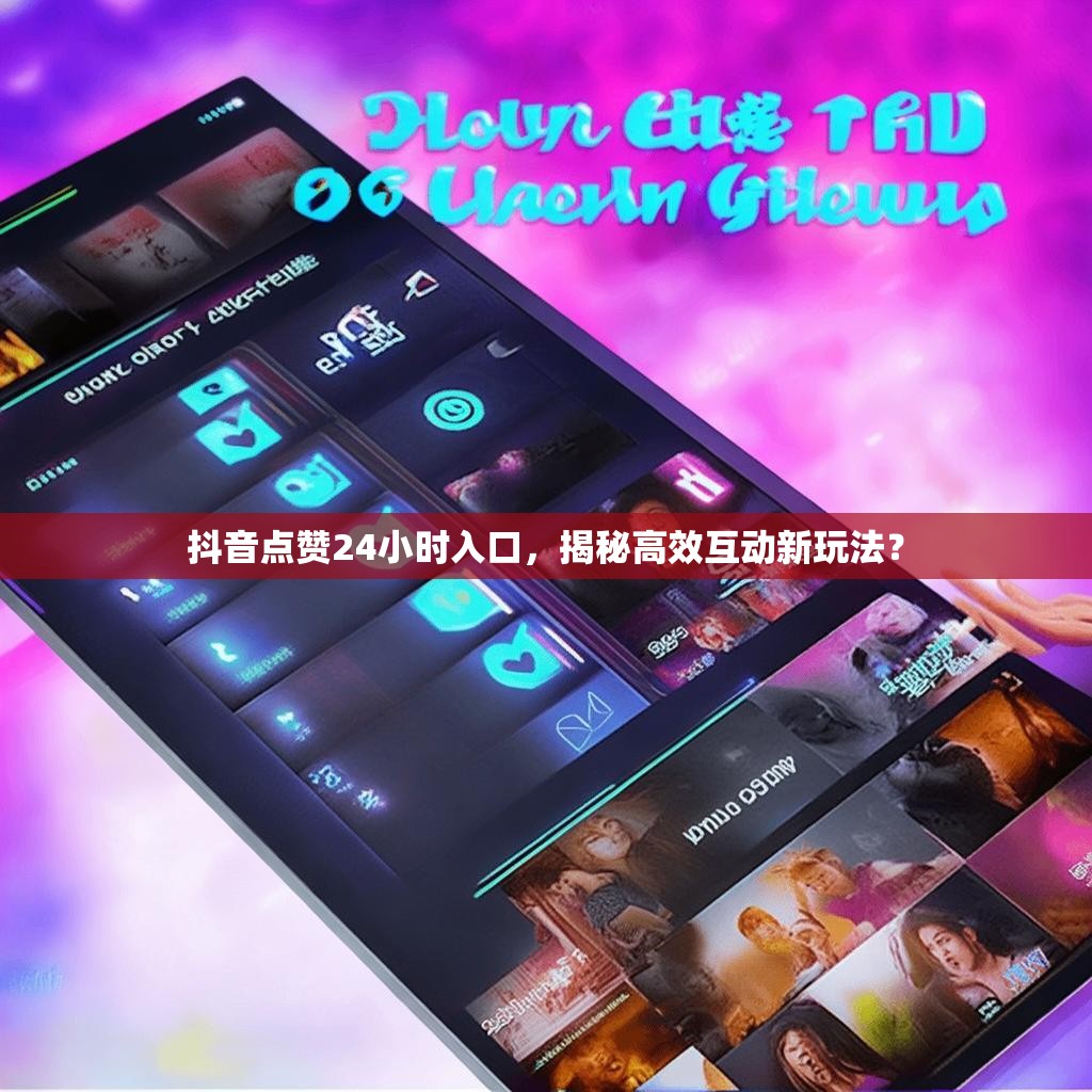 抖音点赞24小时入口,揭秘高效互动新玩法?