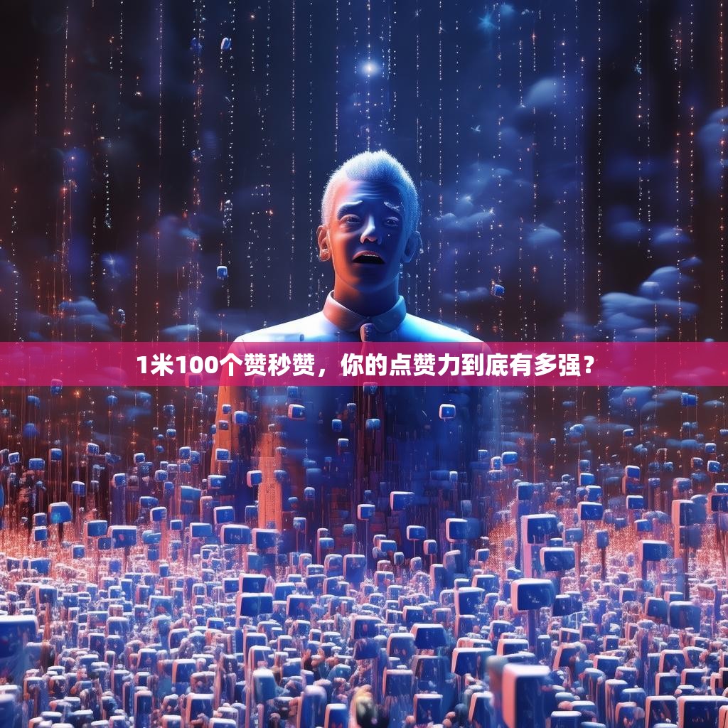 1米100个赞秒赞，你的点赞力到底有多强？
