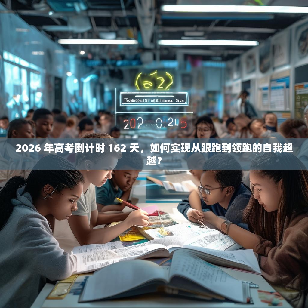 2026 年高考倒计时 162 天，如何实现从跟跑到领跑的自我超越？