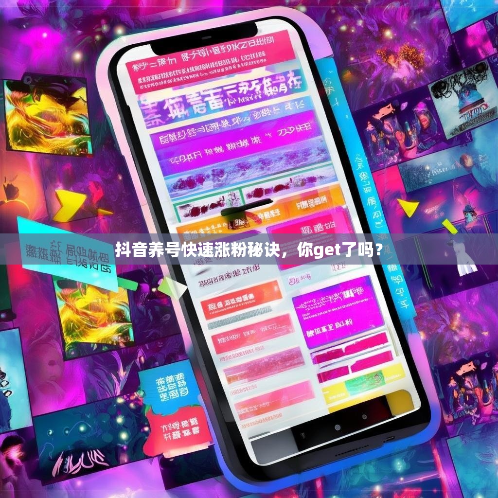 抖音养号快速涨粉秘诀,你get了吗?