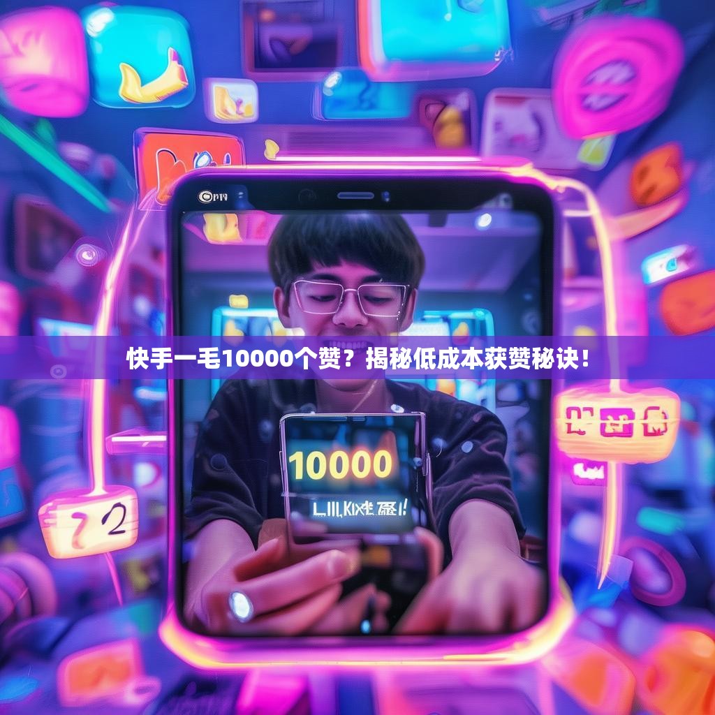 快手一毛10000个赞？揭秘低成本获赞秘诀！