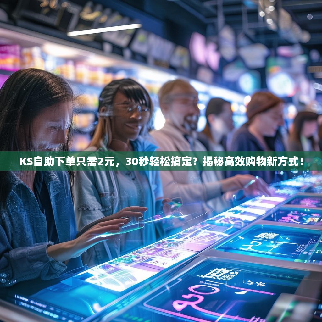 KS自助下单只需2元，30秒轻松搞定？揭秘高效购物新方式！