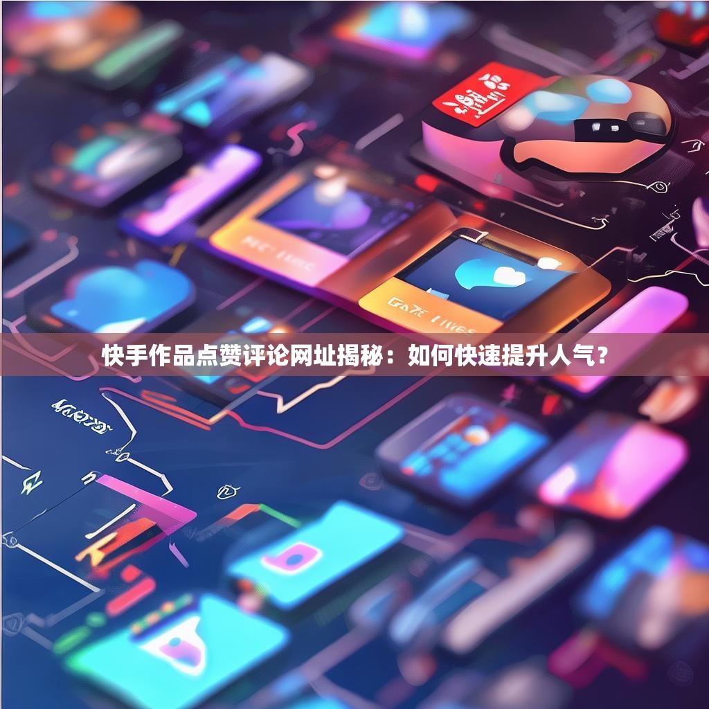快手作品点赞评论网址揭秘：如何快速提升人气？