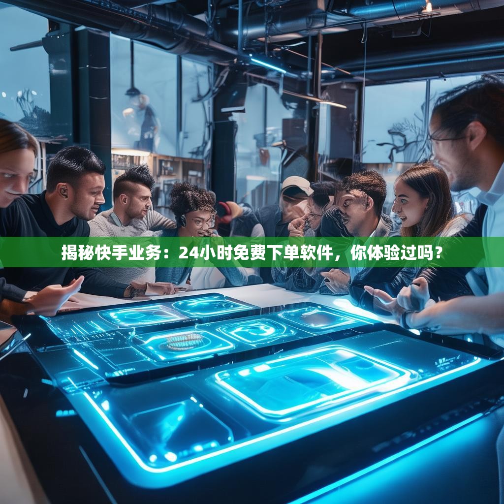 揭秘快手业务：24小时免费下单软件，你体验过吗？