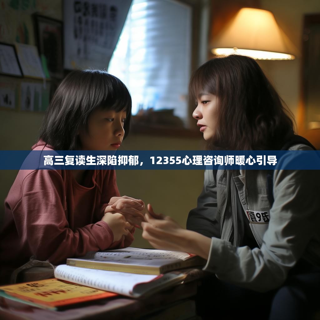 高三复读生深陷抑郁，12355心理咨询师暖心引导