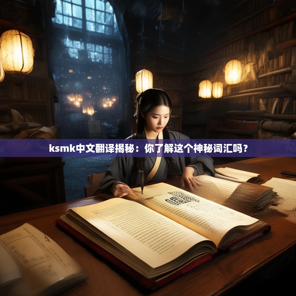 <strong><mark>ksmk</mark></strong>中文翻译揭秘：你了解这个神秘词汇吗？