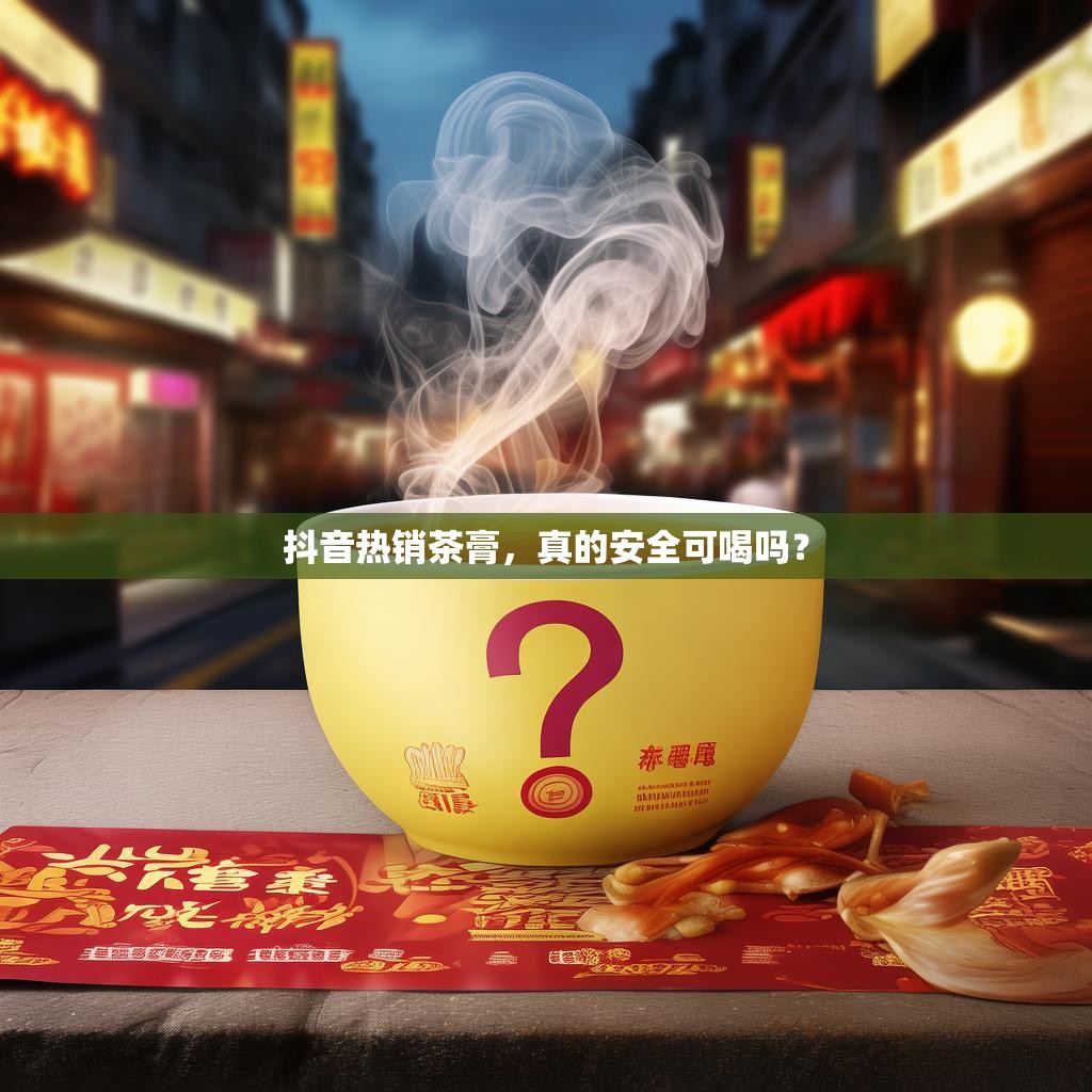 抖音热销茶膏，真的安全可喝吗？
