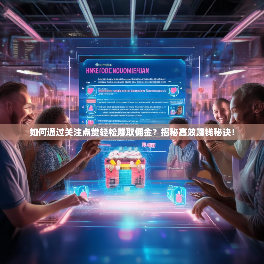 如何通过关注点赞轻松赚取佣金?揭秘高效赚钱秘诀!