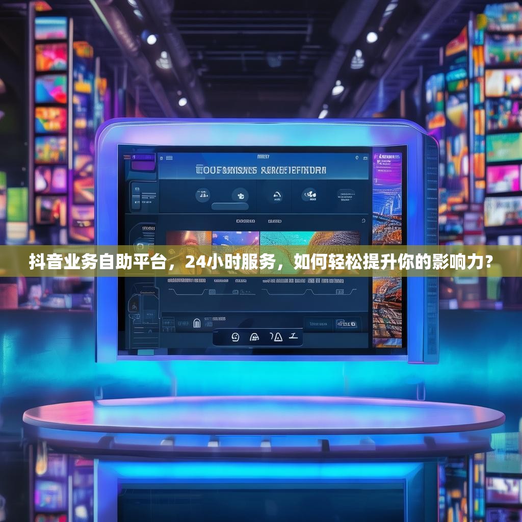 抖音业务自助平台,24小时服务,如何轻松提升你的影响力?