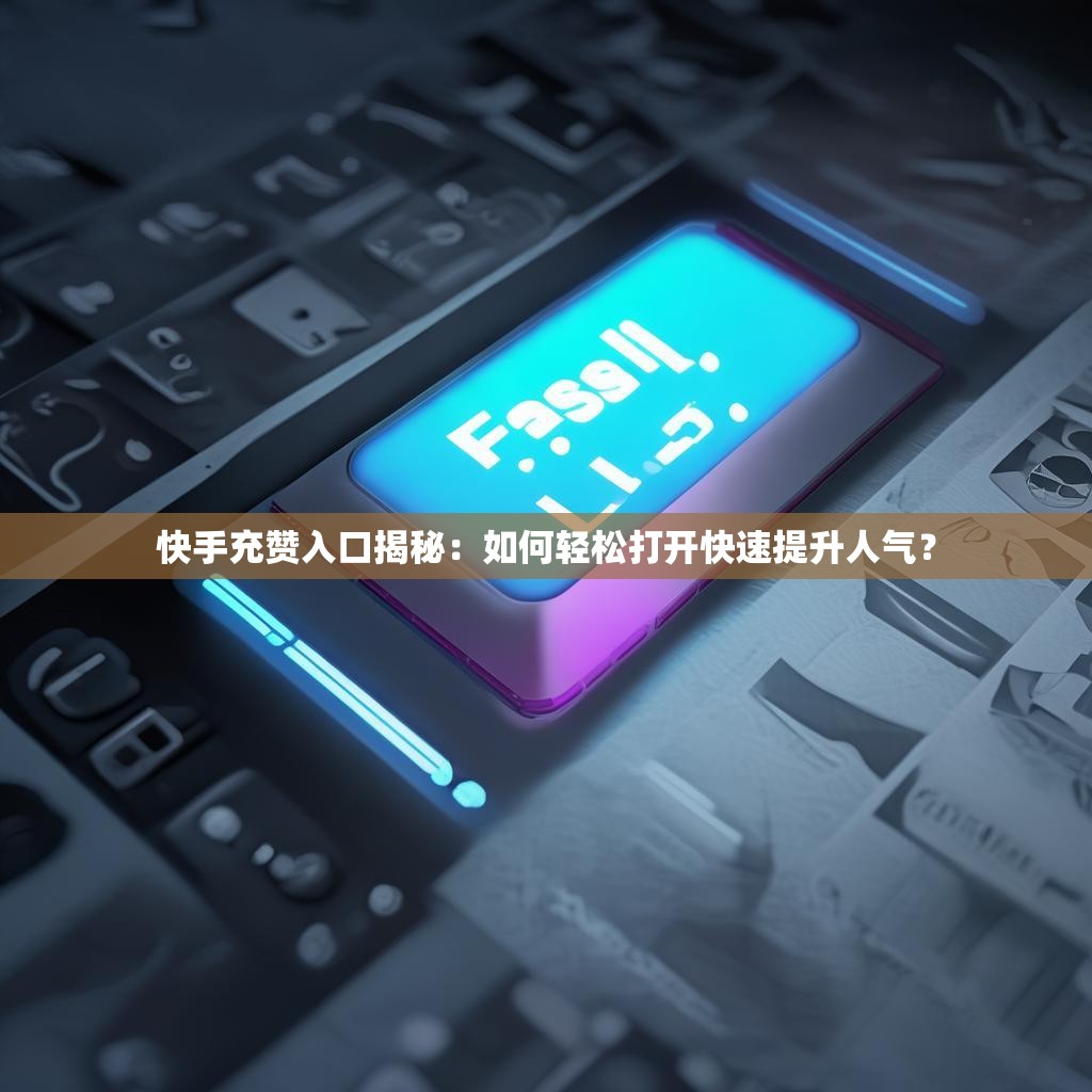 快手充赞入口揭秘：如何轻松打开快速提升人气？