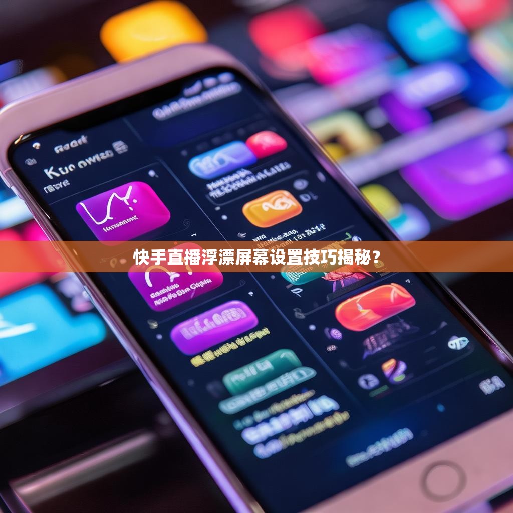 快手直播浮漂屏幕设置技巧揭秘？