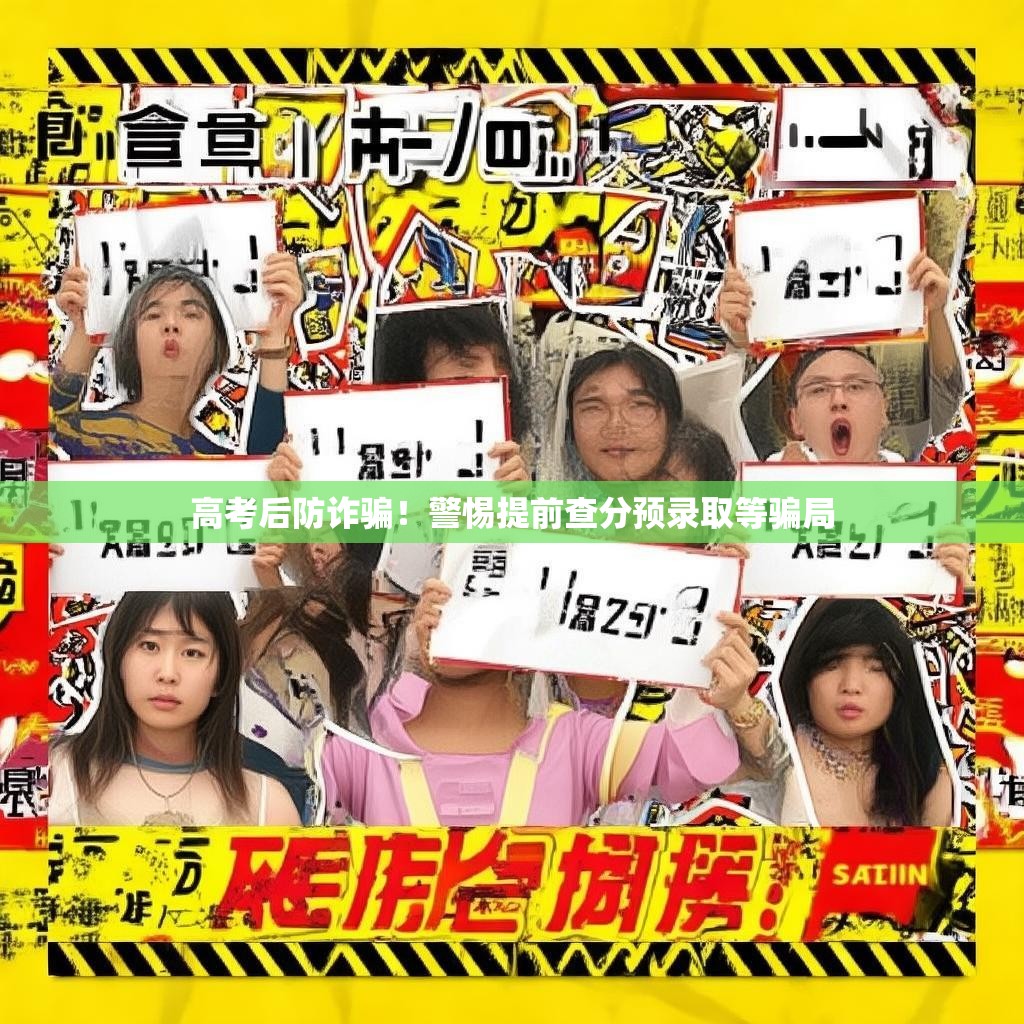 高考后防诈骗！警惕提前查分预录取等骗局