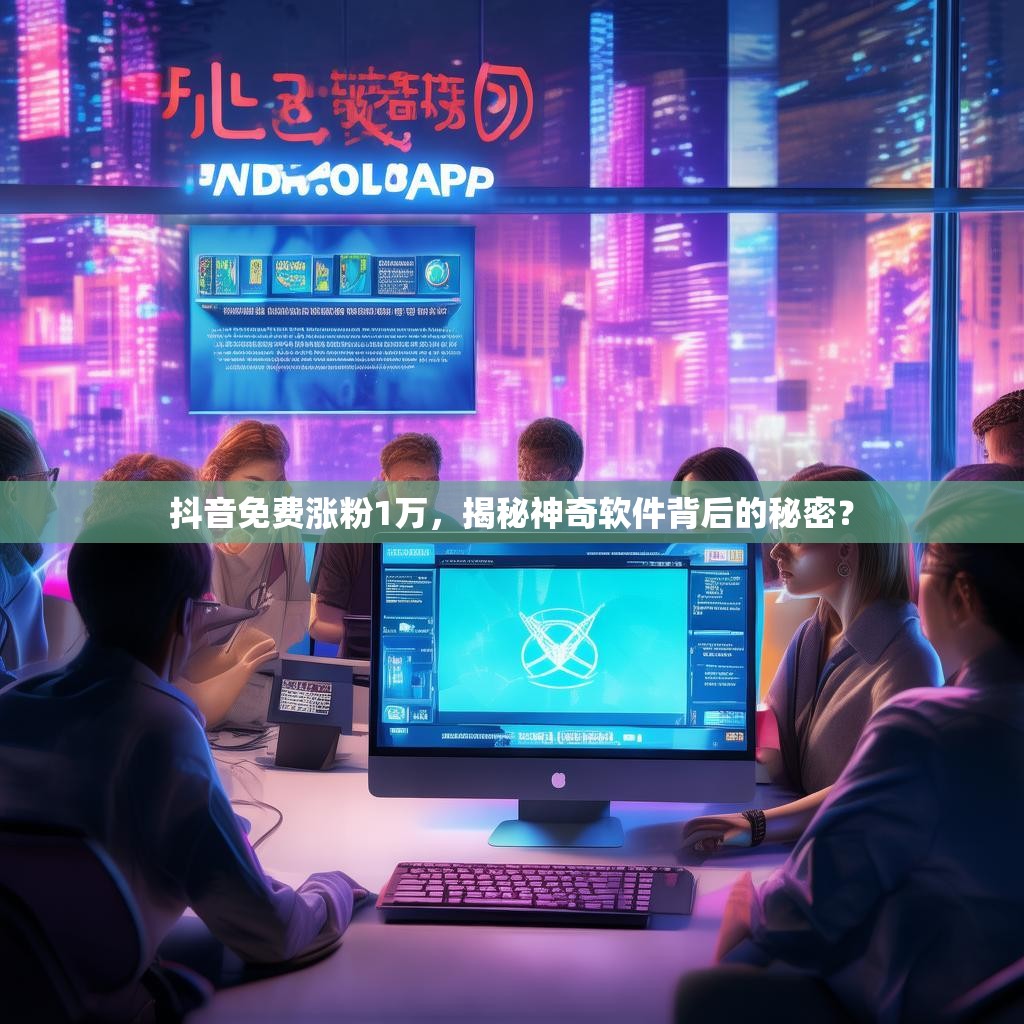 抖音免费涨粉1万，揭秘神奇软件背后的秘密？