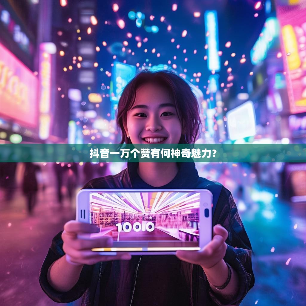 抖音一万个赞有何神奇魅力？
