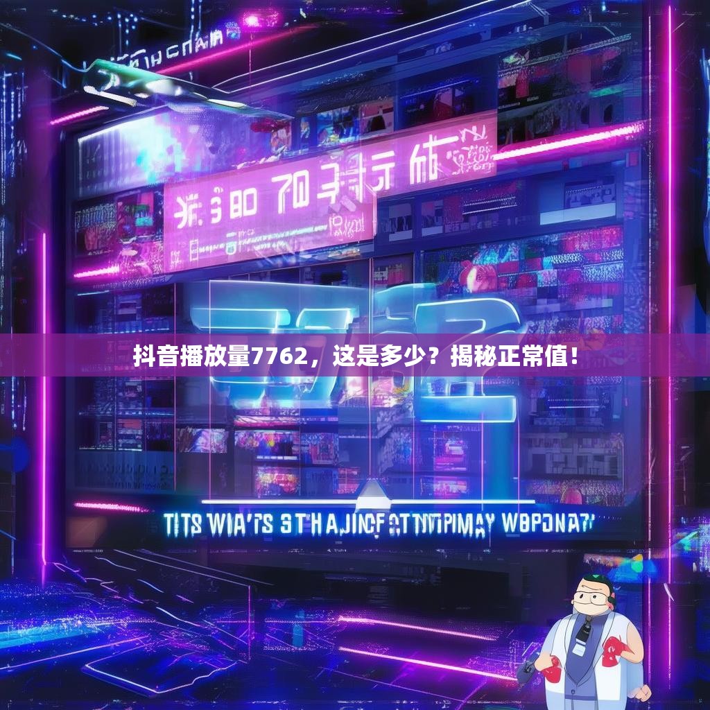 抖音播放量7762,这是多少?揭秘正常值!