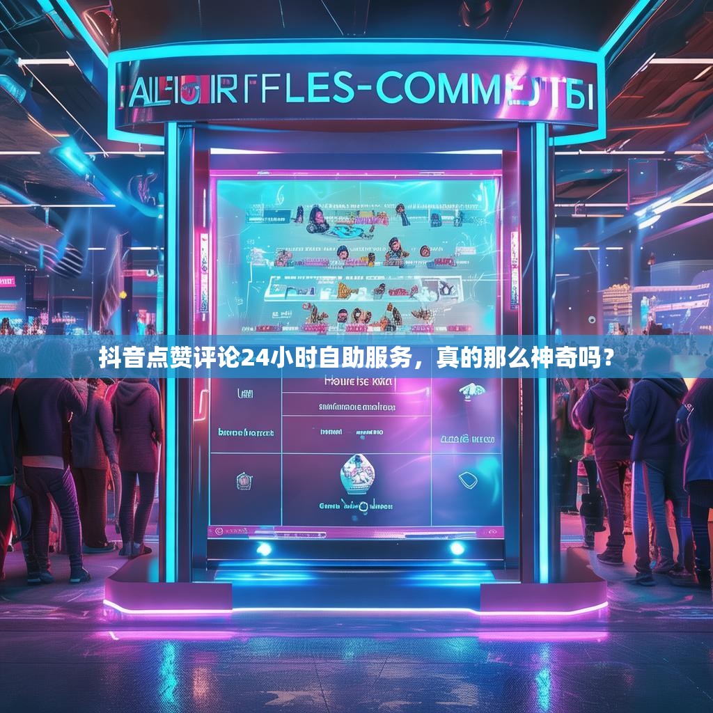 抖音点赞评论24小时自助服务,真的那么神奇吗?