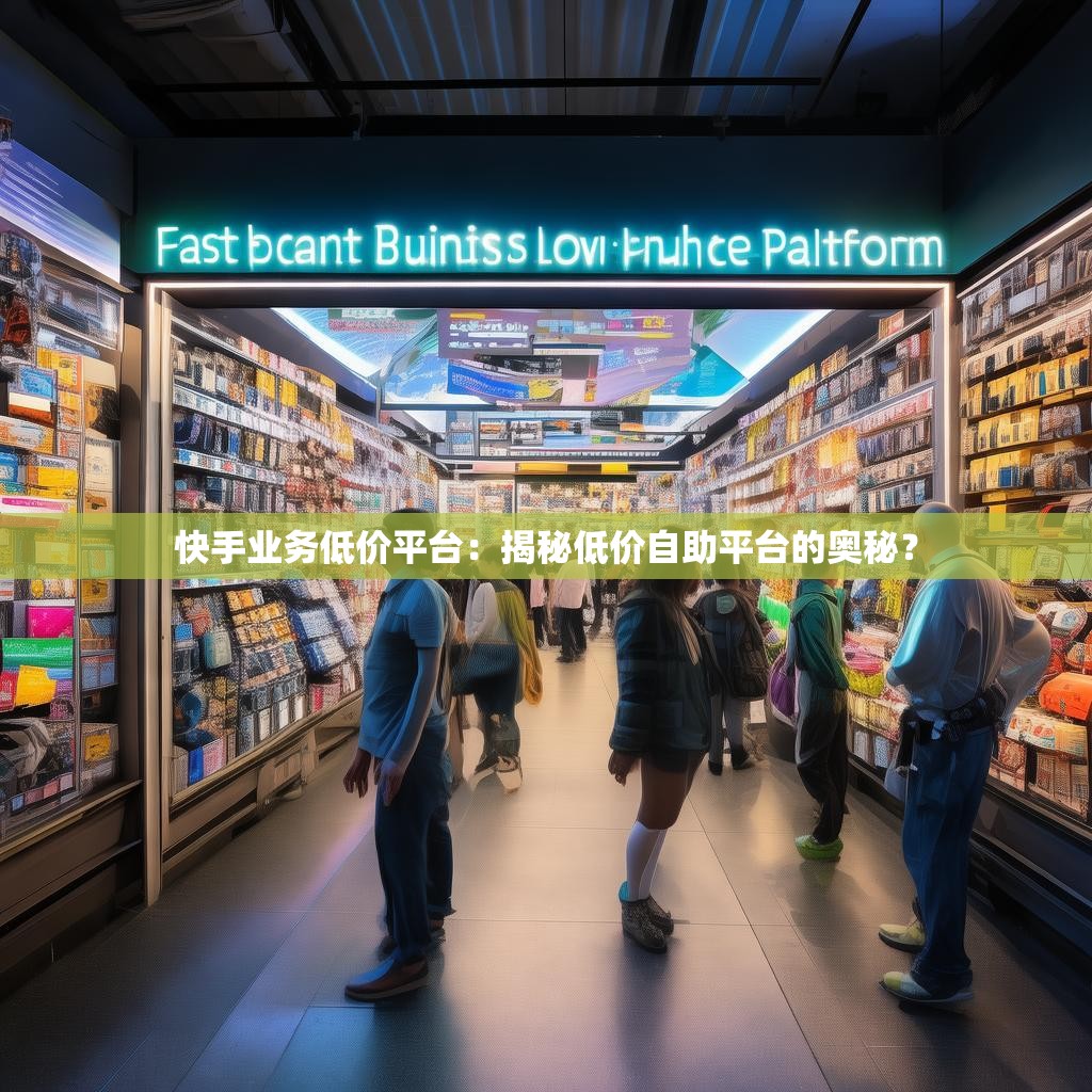 快手业务低价平台：揭秘低价自助平台的奥秘？