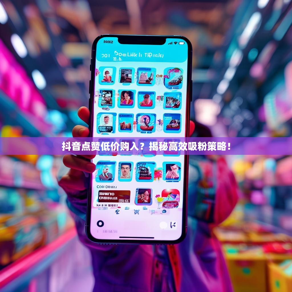 抖音点赞低价购入?揭秘高效吸粉策略!
