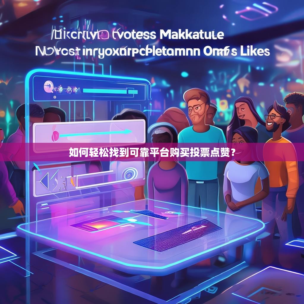 如何轻松找到可靠平台购买投票点赞？