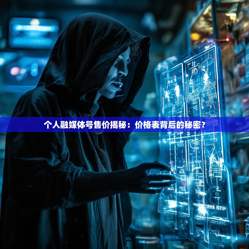 个人融媒体号售价揭秘：价格表背后的秘密？