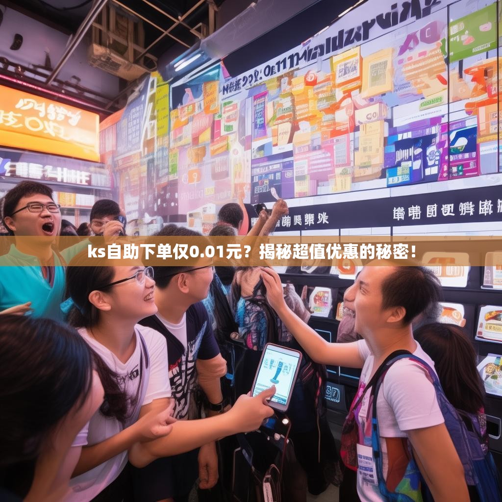 ks自助下单仅0.01元?揭秘超值优惠的秘密!
