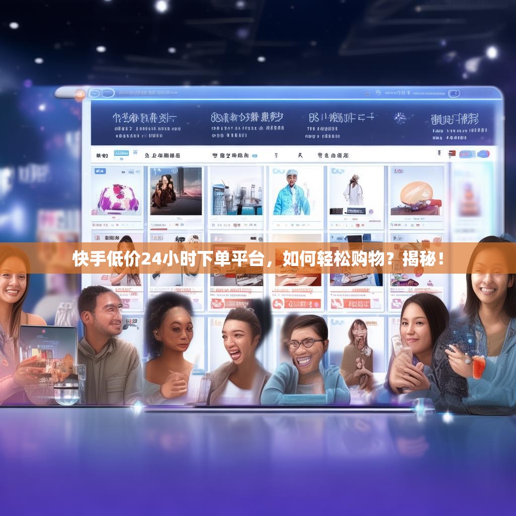 快手低价24小时下单平台,如何轻松购物?揭秘!