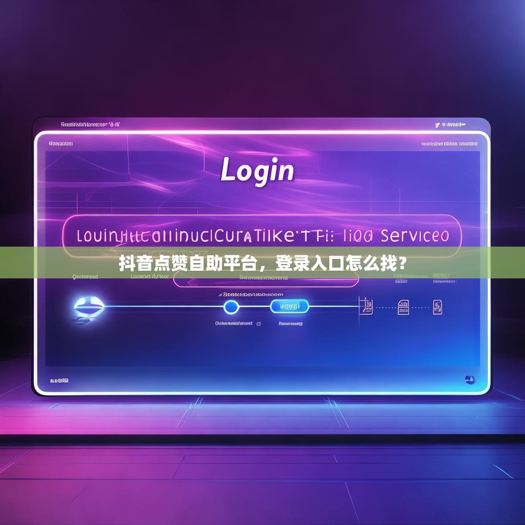 抖音点赞<strong><mark>自助平台</mark></strong>，登录入口怎么找？