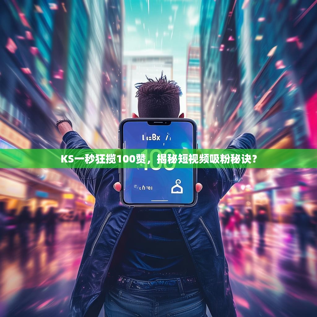 KS一秒狂揽100赞，揭秘短视频吸粉秘诀？