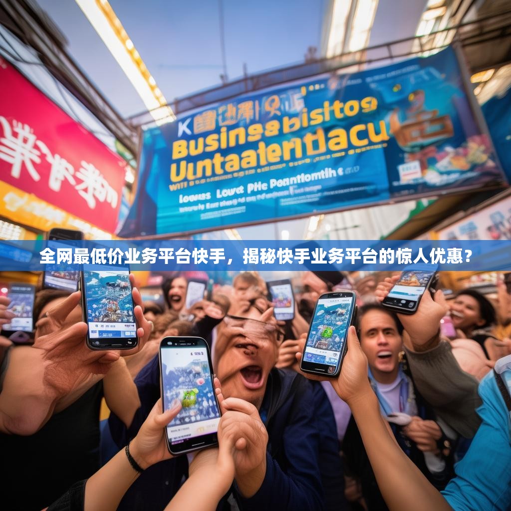 全网最低价业务平台快手,揭秘快手业务平台的惊人优惠?