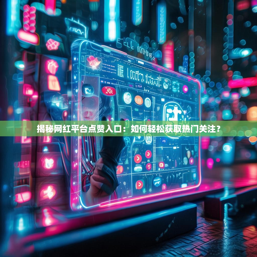 揭秘网红平台点赞入口：如何轻松获取热门关注？