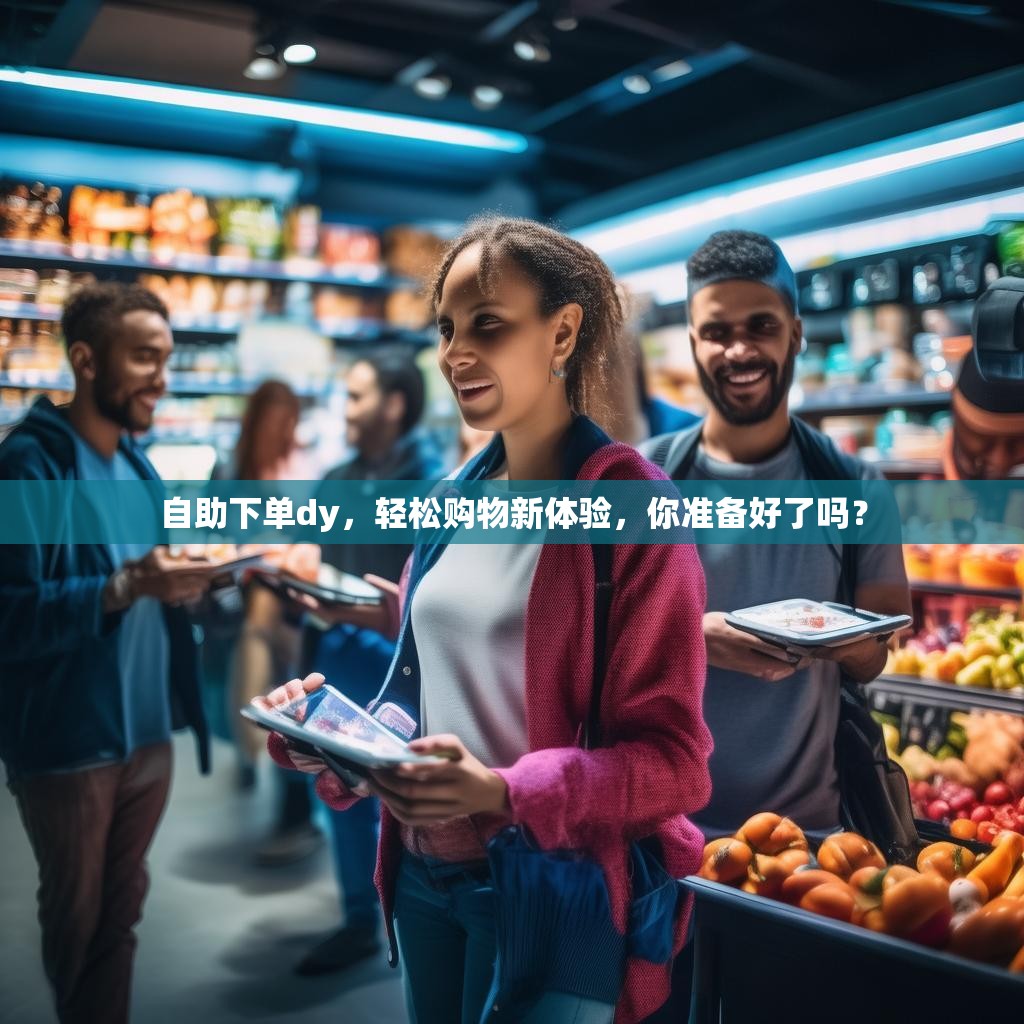 自助下单dy，轻松购物新体验，你准备好了吗？