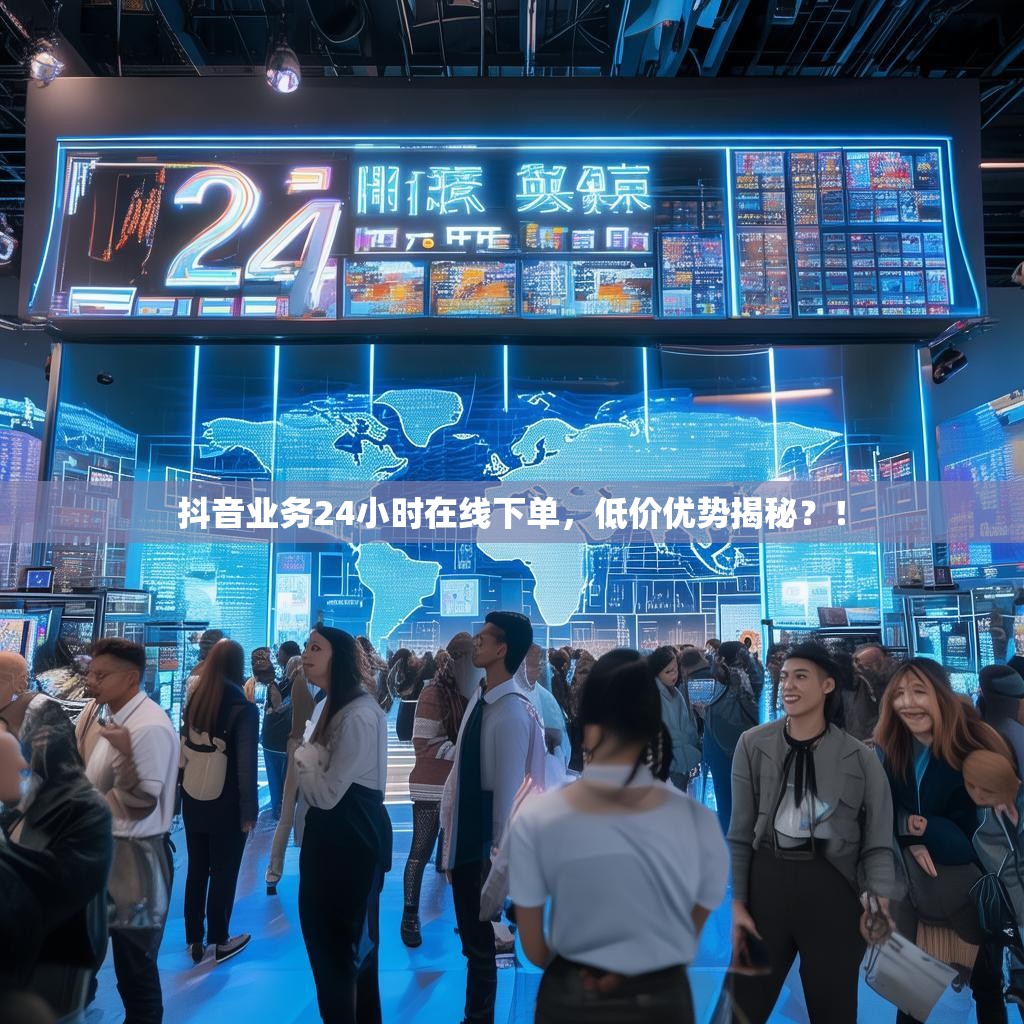 抖音业务24小时在线下单,低价优势揭秘?!