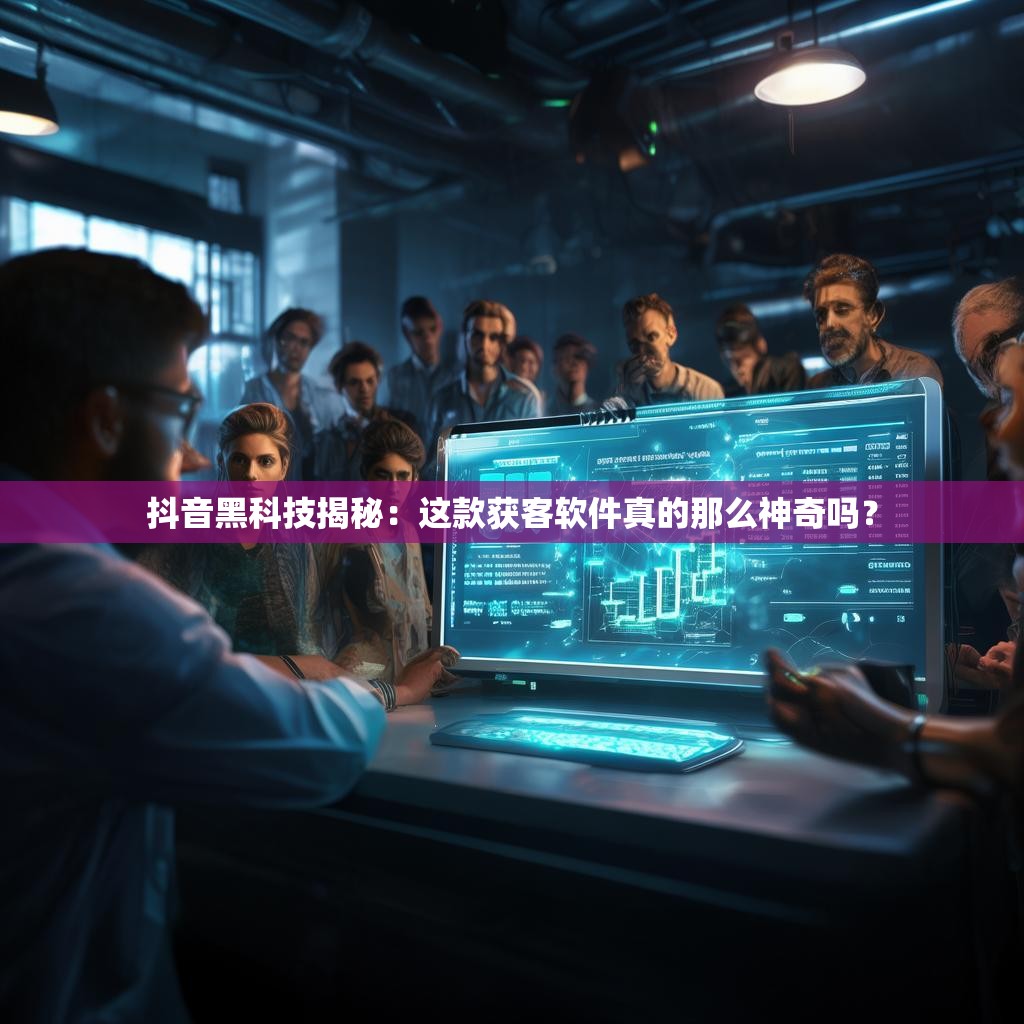 抖音黑科技揭秘:这款获客软件真的那么神奇吗?