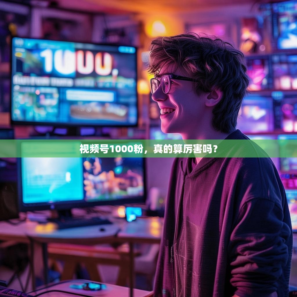 视频号1000粉，真的算厉害吗？