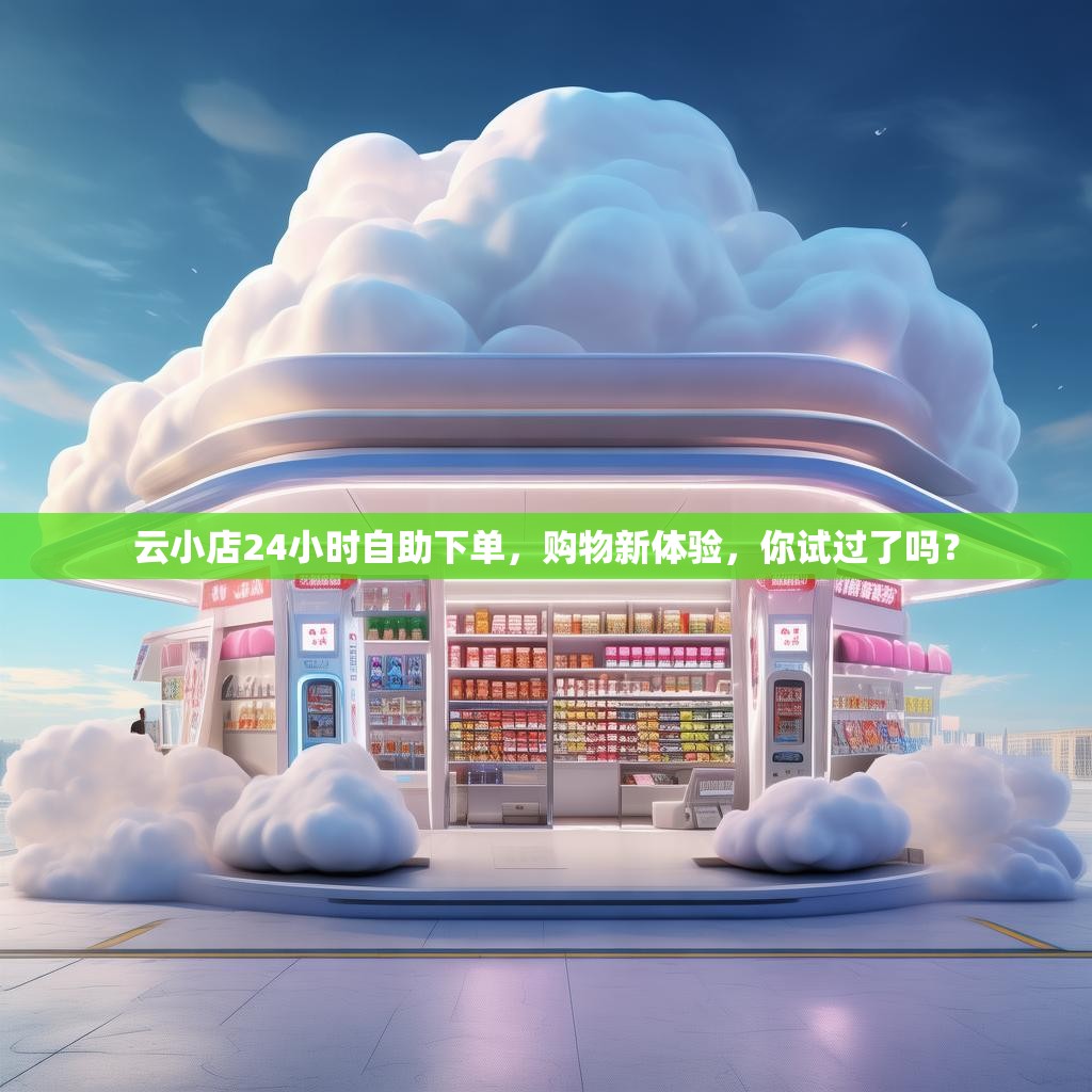 云小店24小时自助下单，购物新体验，你试过了吗？