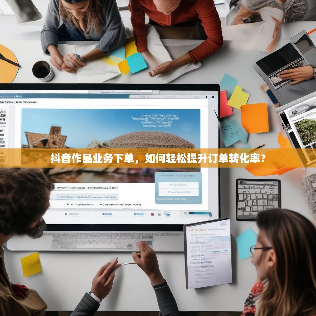 抖音作品业务下单，如何轻松提升订单转化率？