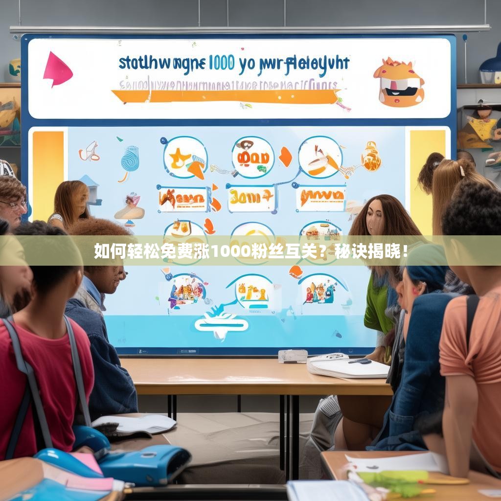如何轻松免费涨1000粉丝互关？秘诀揭晓！