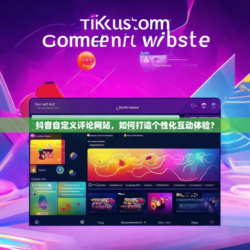 抖音自定义评论网站，如何打造个性化互动体验？