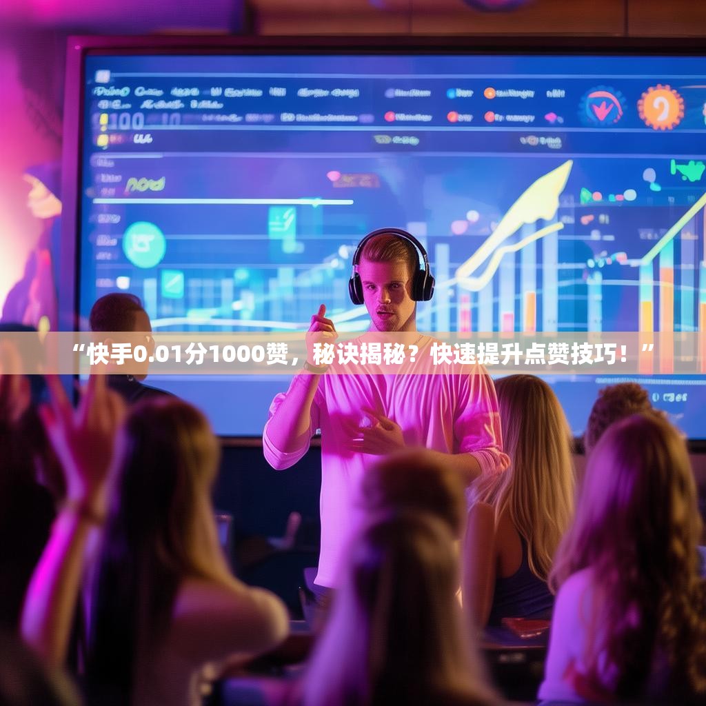 “快手0.01分1000赞，秘诀揭秘？快速提升点赞技巧！”